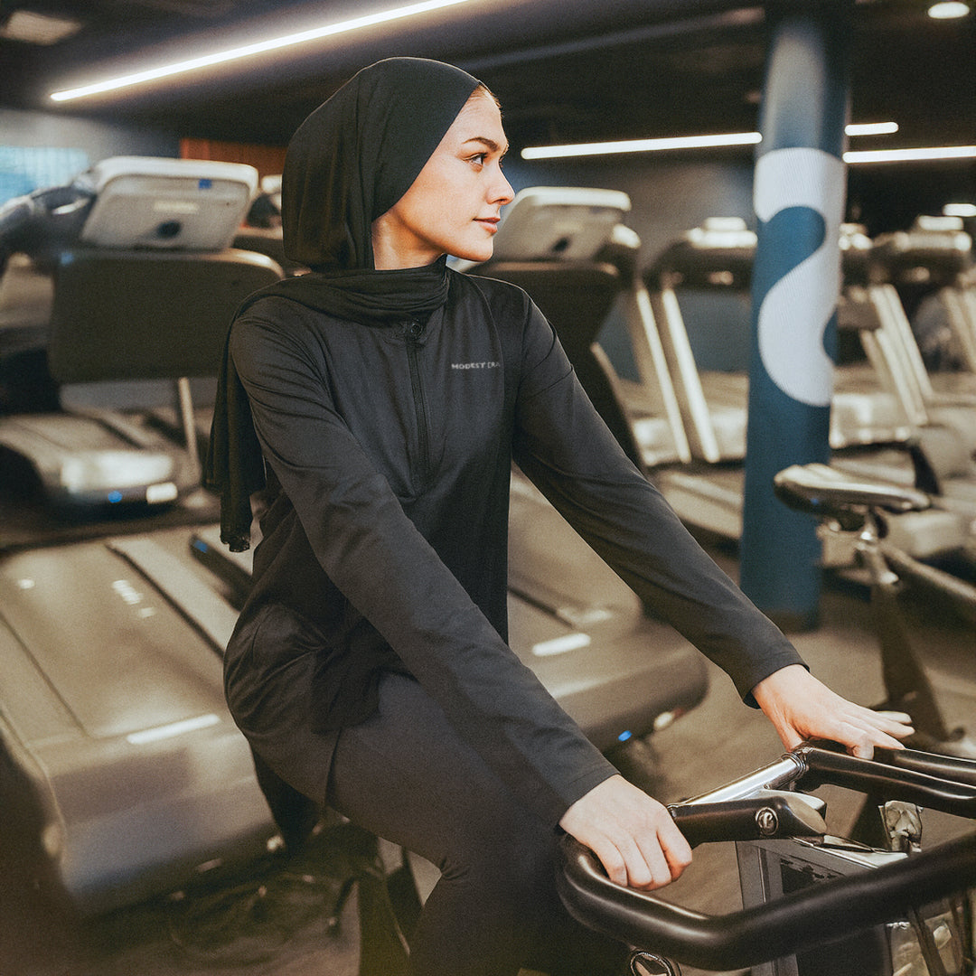 Long-Sleeve Modest Breathable Top