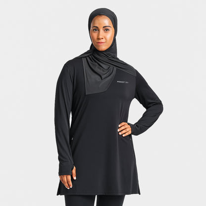 Long-Sleeve Modest Breathable Top